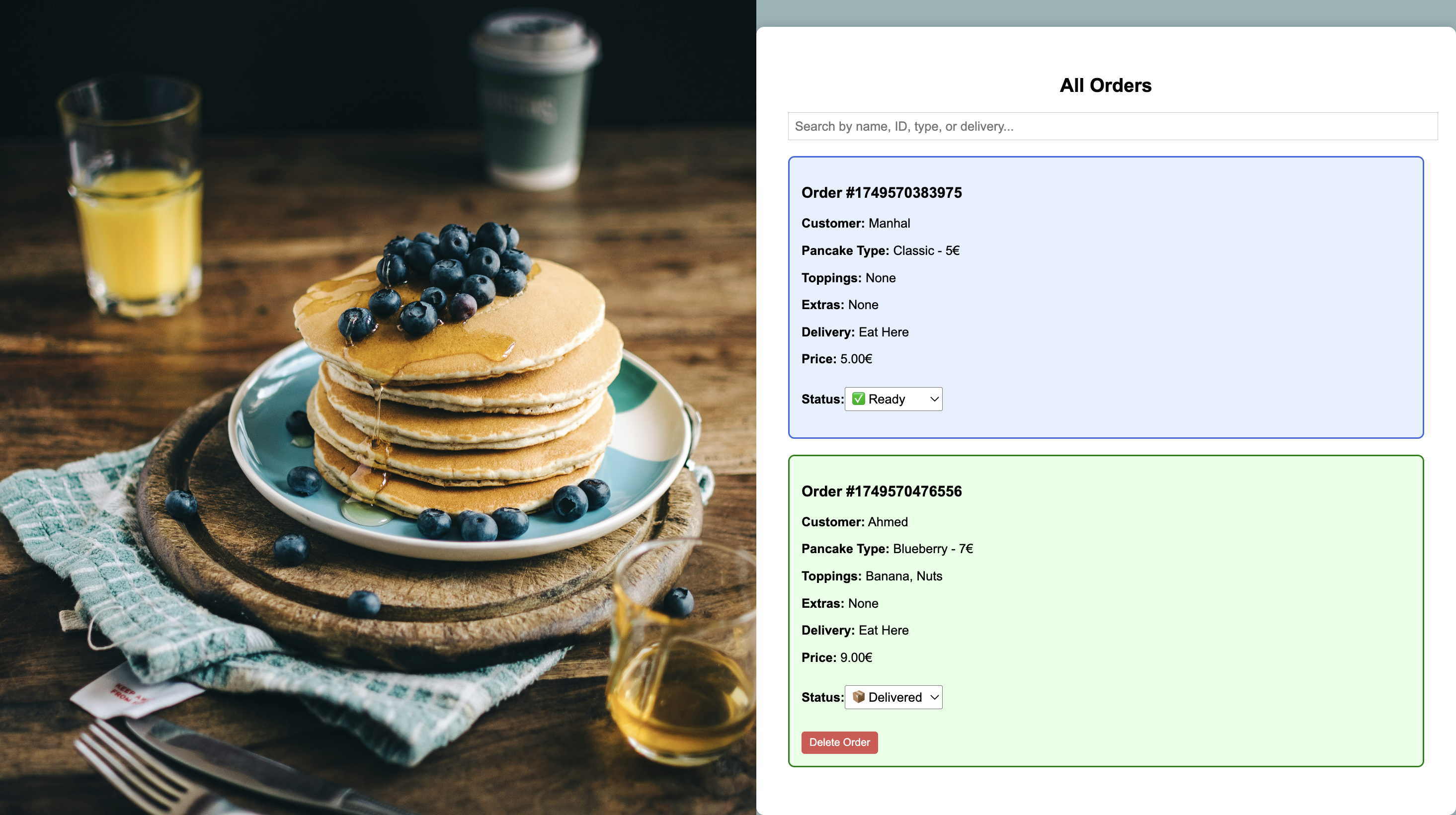 Pancake App